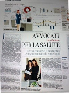 Avvocati per la salute, Osservatorio Sanità Milano casi di Malasanità